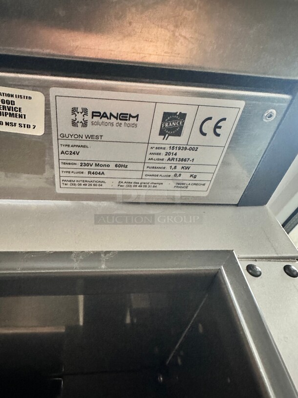 New Panem FPC4HR Retarder proofer cabinet for frozen dough 220 Volt 1 Phase Made In France Working - Image 8 of 9