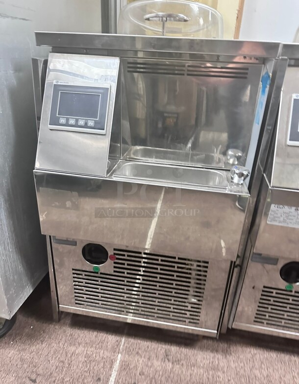 Late Model Florntia SL1 Churning Batch Freezer Gelato Machine w/ (1) 15 qt Flavor Hopper, 220v Working - Image 9 of 10