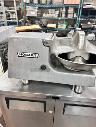Working Hobart 84145-1 1 Speed 1/2HP Buffalo Chopper Food Processor w/ Side Discharge, 115v