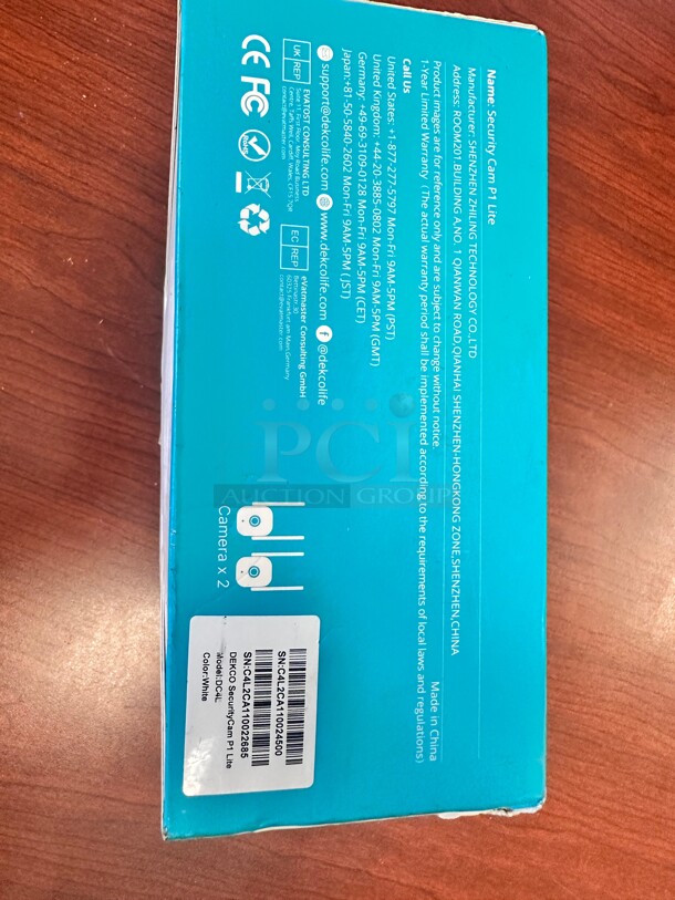 New DEKCO 2 Pack Outdoor Security Camera with 2K Color Night Vision Working - Image 3 of 5
