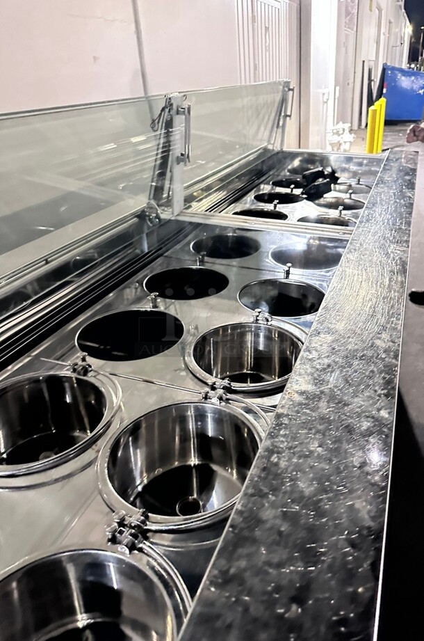 Late Model Gelo Standard 120 Inch SCACCO MATTO Ice Cream Show Case 220 Volt Working - Image 1 of 9