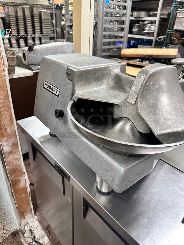 Working Hobart 84145-1 1 Speed 1/2HP Buffalo Chopper Food Processor w/ Side Discharge, 115v - Image 5 of 7