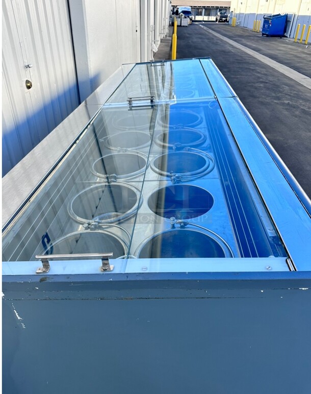 Late Model Gelo Standard 120 Inch SCACCO MATTO Ice Cream Show Case 220 Volt Working - Image 3 of 9