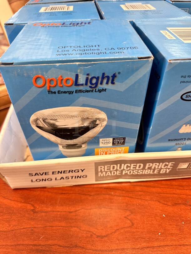 New BRAND NEW OPTOLIGHT CFL Bulbs 23W = 100W equivalent Model# OP-R38-23W 120V Working - Image 2 of 8