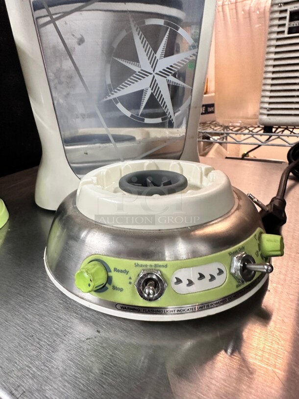 Clean Margaritaville Key West Frozen Concoction Maker with Easy Pour Jar and XL Ice Reservoir, Green 115 Volt Working - Image 9 of 9