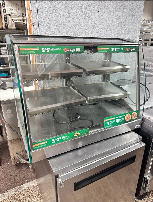 Late Model Vendo HFD000006 35 inch For Multi-Product Heated Display Merchandiser 115 Volt Working - Image 3 of 7