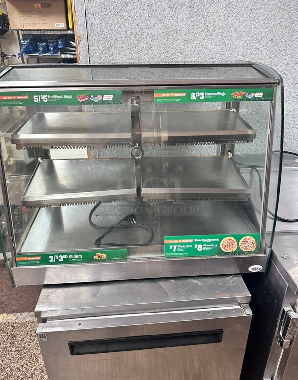 Late Model Vendo HFD000006 35 inch For Multi-Product Heated Display Merchandiser 115 Volt Working - Image 5 of 7