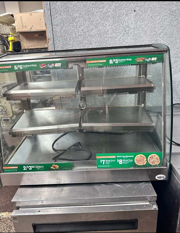 Late Model Vendo HFD000006 35 inch For Multi-Product Heated Display Merchandiser 115 Volt Working - Image 6 of 7