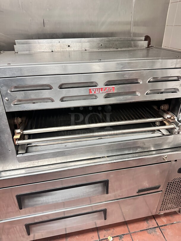Late Model Vulcan 36RB 36 inch Gas Salamander Broiler, Natural Gas Working - Image 1 of 8