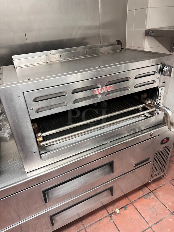 Late Model Vulcan 36RB 36 inch Gas Salamander Broiler, Natural Gas Working - Image 7 of 8