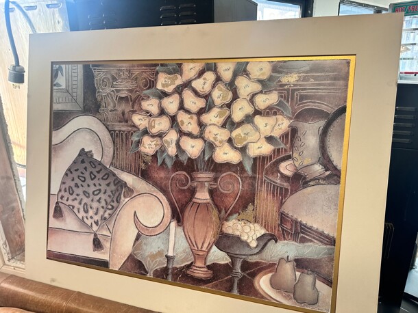 Clean Trump Taj Mahal Golden Chimes By Eve Shpritser Reprint 

48x36 - Image 3 of 5