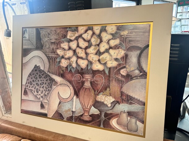 Clean Trump Taj Mahal Golden Chimes By Eve Shpritser Reprint 

48x36 - Image 4 of 5