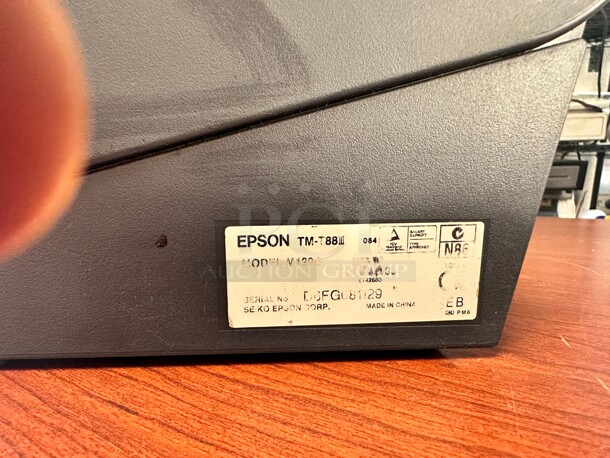 Epson TM-T88II POS Thermal Receipt Printer- M129B - Image 6 of 6