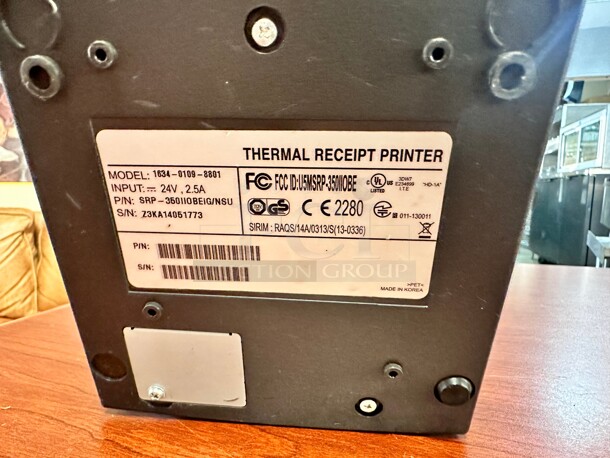 Bixolon SRP-350II Monochrome Desktop Direct Thermal Receipt Printer - Image 5 of 8