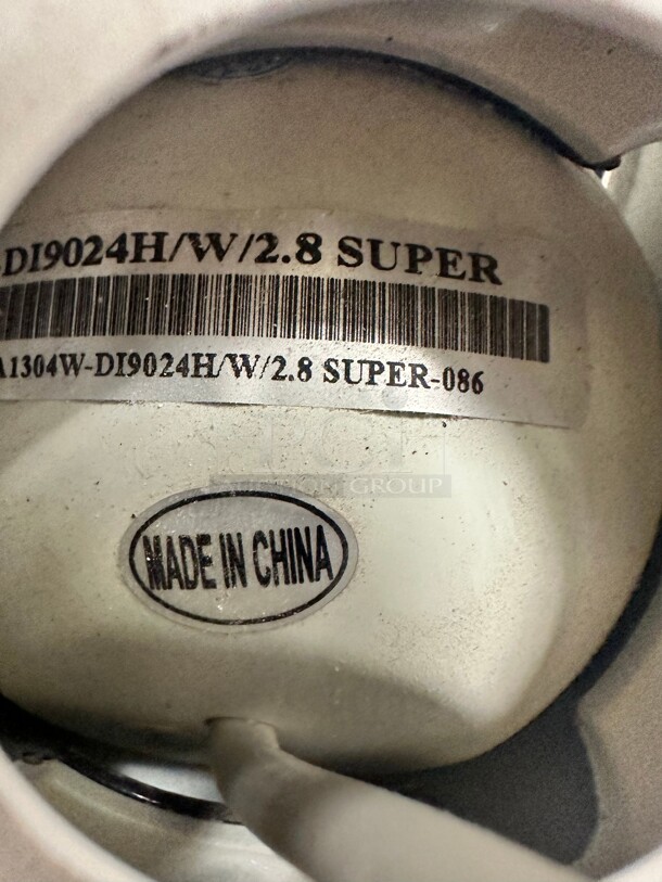 Color Infrared Camera W-DI9024H/W/2.8 Super WHITE DOME SECURITY COLOR CAMERA - Image 4 of 5
