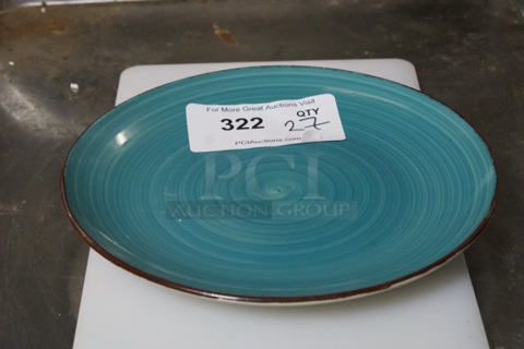 BEAUTIFUL! 12" Ceramic Plates. 27x Your Bid