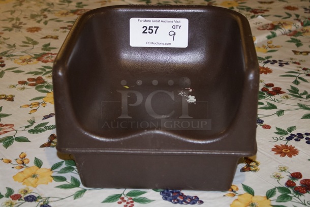 Cambro Booster Seats, Brown. 9x Your Bid - Image 2 of 2