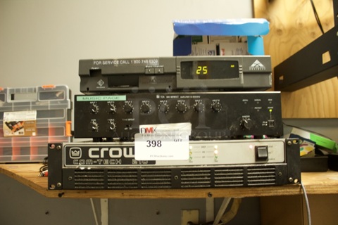 3 Piece Sound System Hardware. Working & Fully Operational3x Your Bid. 