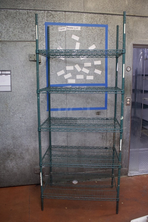 5 Shelf Metro Rack. 36x24x87 - Image 4 of 5