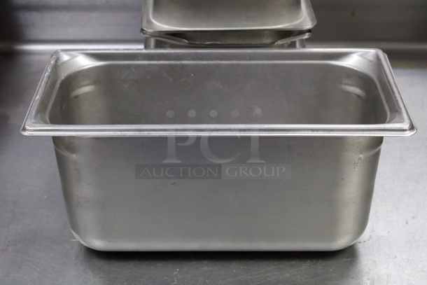 Vollrath 90362 Super Pan 3® 1/3 Size 6" Deep Anti-Jam Stainless Steel Steam Table / Hotel Pan - 22 Gauge13x Your Bid - Image 2 of 4