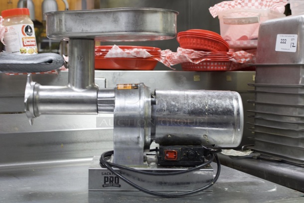 Backyard Pro BSG12 Butcher Series #12 Electric Meat Grinder - 120V Includes Storage Drawer With Multiple Stuffing Plates.  - Image 2 of 7
