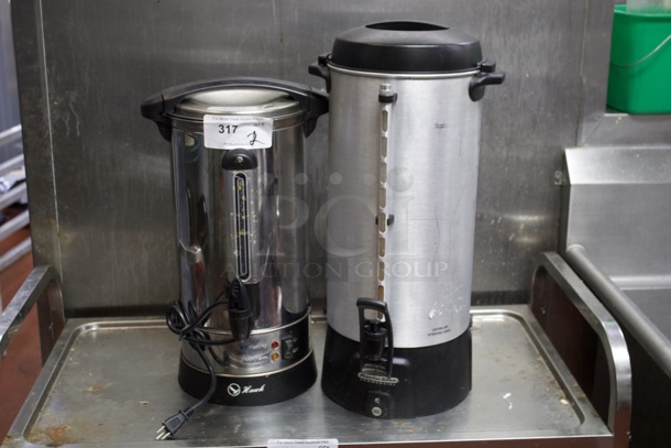 (2) Percolator Coffee Makers. 2x Your BId - Image 1 of 7