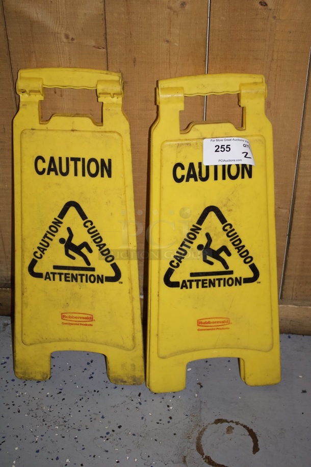 Wet Floor Signs. 2x Your Bid - Image 1 of 2