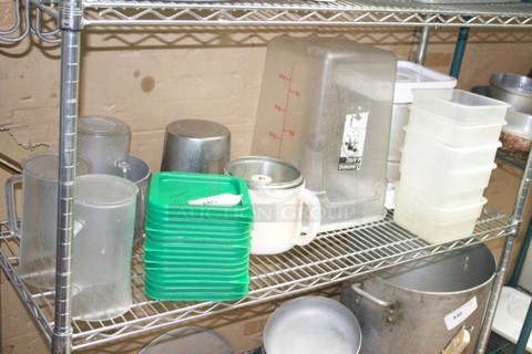 Food Storage Bins, Lids and Misc. Smallwares