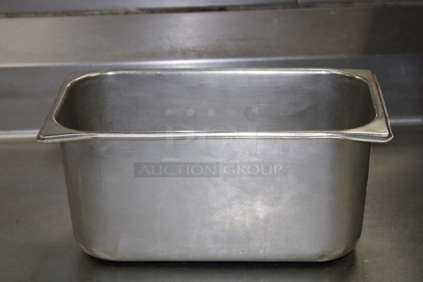 Stainless Steel 1/3 Pans x 6". 8x Your Bid - Image 4 of 6