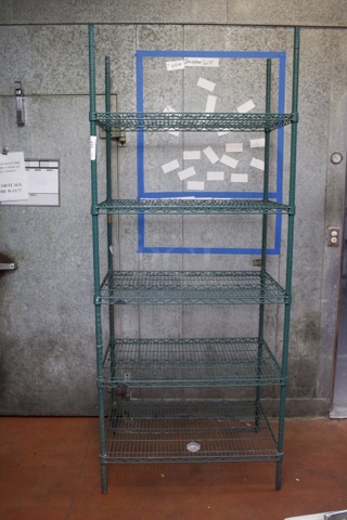 5 Shelf Metro Rack. 36x24x87