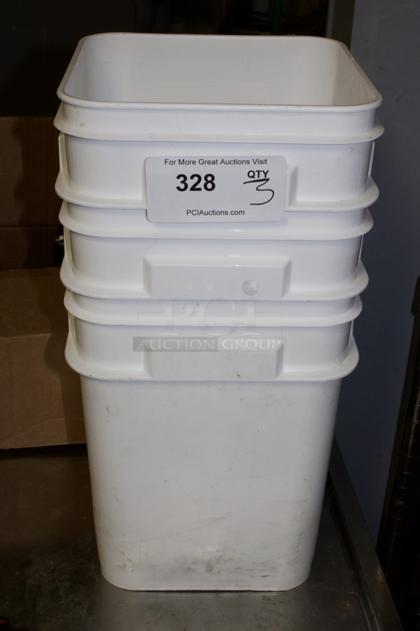3 Empty Plain Your Yogurt. 3x Your Bid - Image 1 of 2