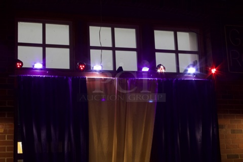 Programable LED Light System. Can Be Paired With Music. 8 Programable Lights