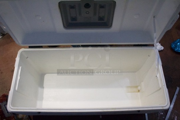 IGLOO 165 qt. Maxcold Marine Cooler. Latches Missing.  - Image 2 of 2