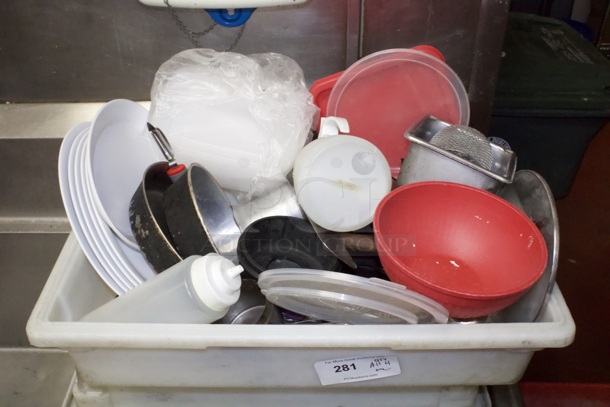 ALL-FOR-ONE Ingredient Bin Full Of Miscellaneous Small Wares.   - Image 5 of 6