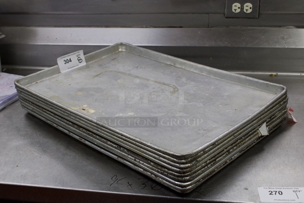 Full Size Sheet Pans. 8x Your Bid - Image 1 of 5