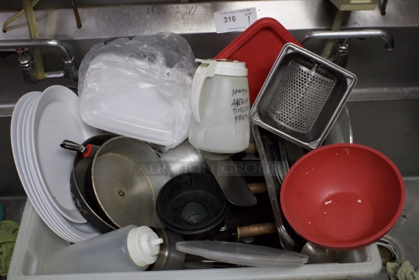 ALL-FOR-ONE Ingredient Bin Full Of Miscellaneous Small Wares.   - Image 2 of 6