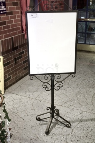 Customizable Metal Framed Sign 