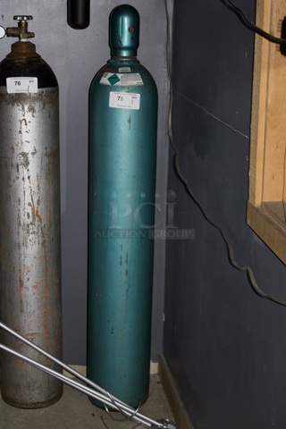 Full Size CO2 Tank With Screw On Protective Cover
