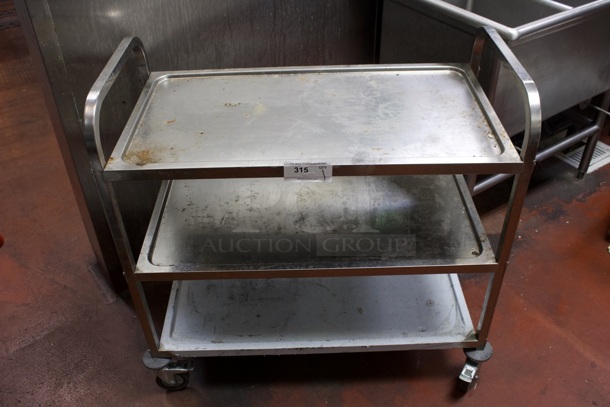 Stainless Steel Utility Cart  - 3 Tier - Image 2 of 3
