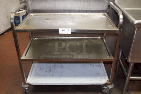 Stainless Steel Utility Cart  - 3 Tier