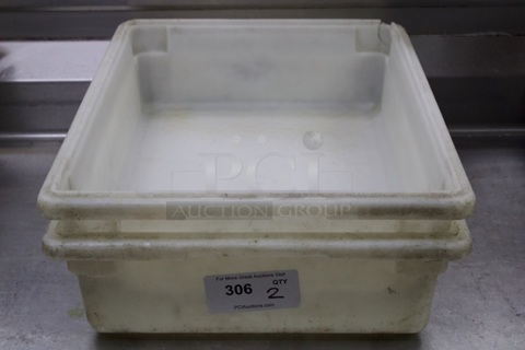 Pair of Ingredient Bins 18x26x6. 2x Your Bid