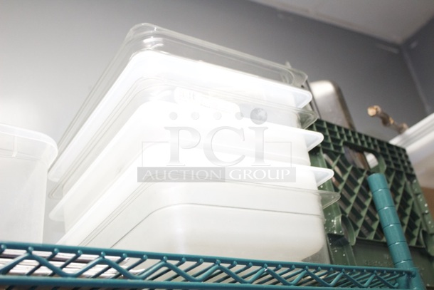 (6)Perforated and Solid 1/2 Pans, Ingredient Storage, Muffin/Cookie Pans and more!  - Image 2 of 2