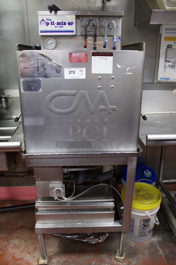 The OP-ti-miz-er Model VA-AH-2 Dishwasher - 120v. In Perfect Working Order. 25x24x61 - Image 6 of 7