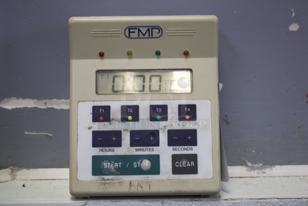 FMP 151-7500 Digital 4 Channel 10 Hour Commercial Kitchen Countdown Timer.  - Image 2 of 3
