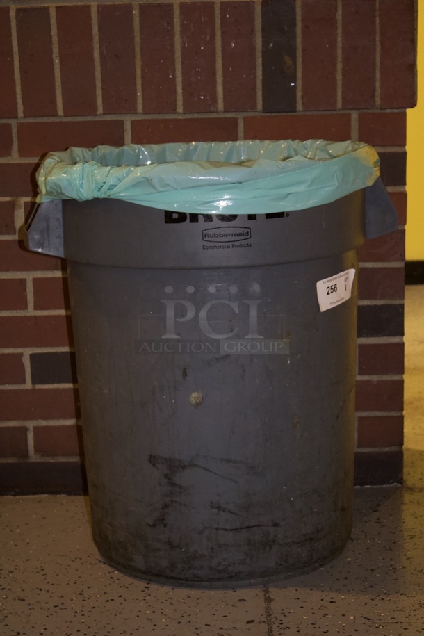 Rubbermaid Brute 50 Gallon Trash Can  - Image 2 of 2