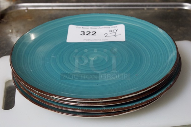 BEAUTIFUL! 12" Ceramic Plates. 27x Your Bid - Image 2 of 3