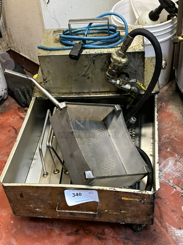 Pitco Portable Fryer Oil Filter Machine For Use With Deep Fryers. - Image 2 of 2