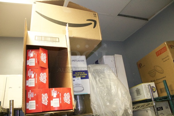 ALL-FOR-ONE To-Go Containers and Boxes Of Ice Cream Cones. - Image 1 of 1