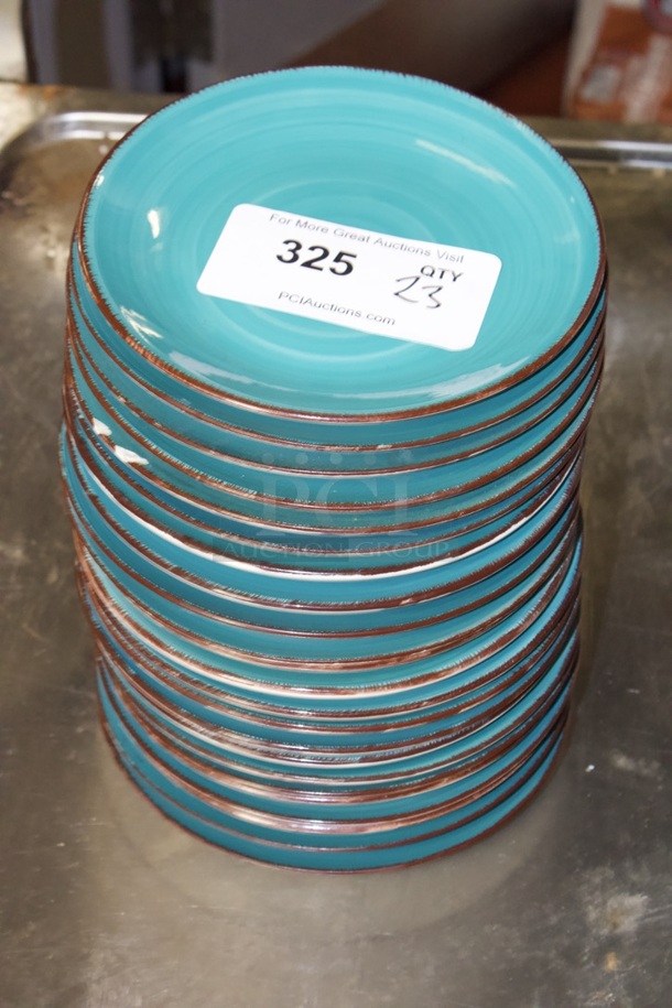 BEAUTIFUL! 7-1/4" Ceramic Plates. 23x Your Bid - Image 2 of 3