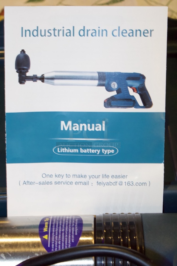 Huxing Electric Drain Blower With Battery & Charger - Image 3 of 5